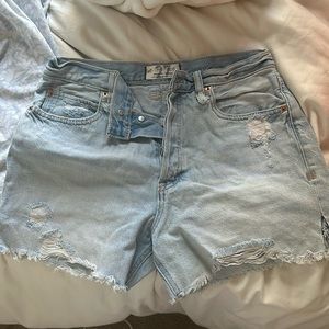 Free People Jean Shorts